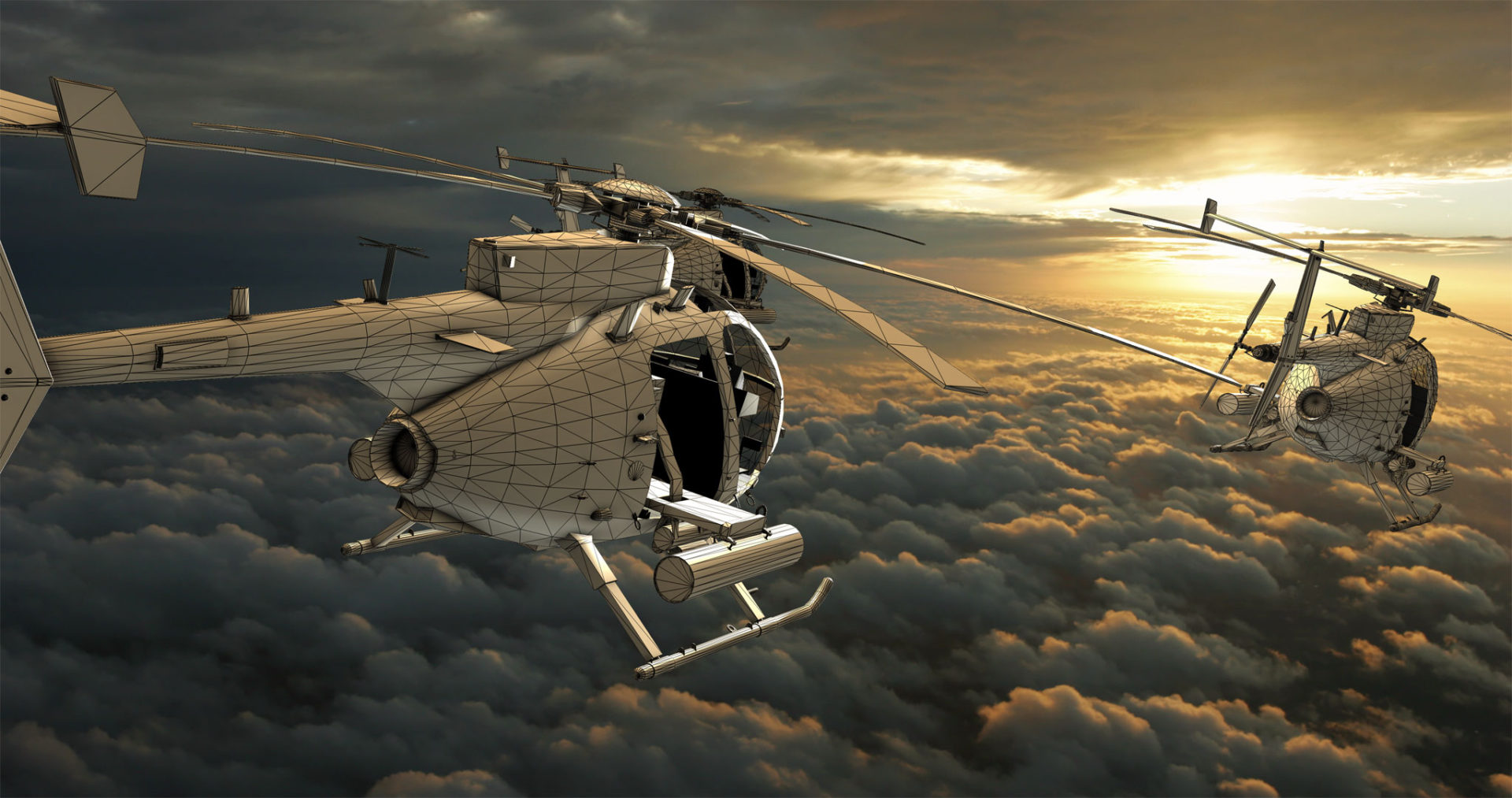 Helicopter Mesh