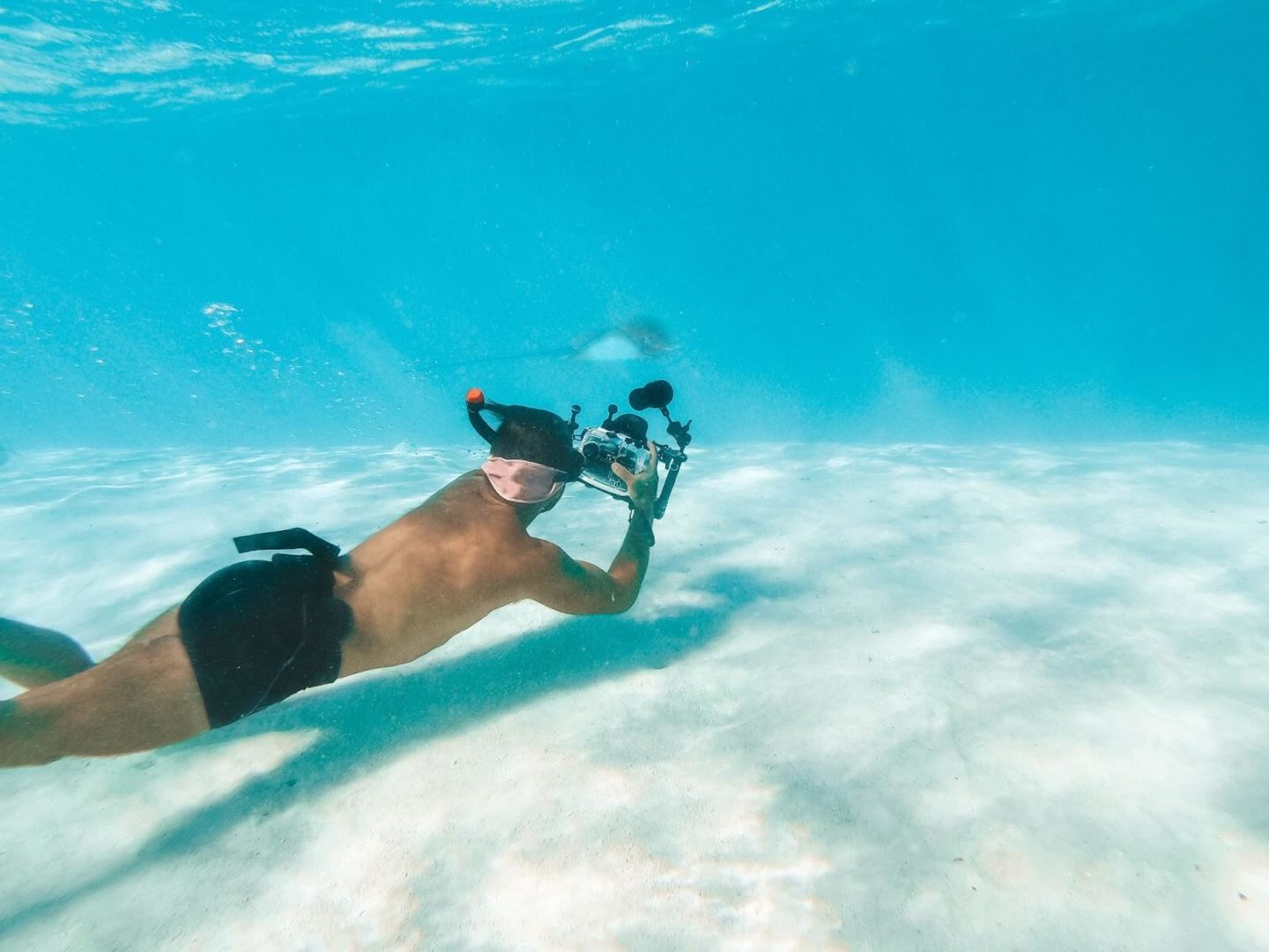 underwater filming