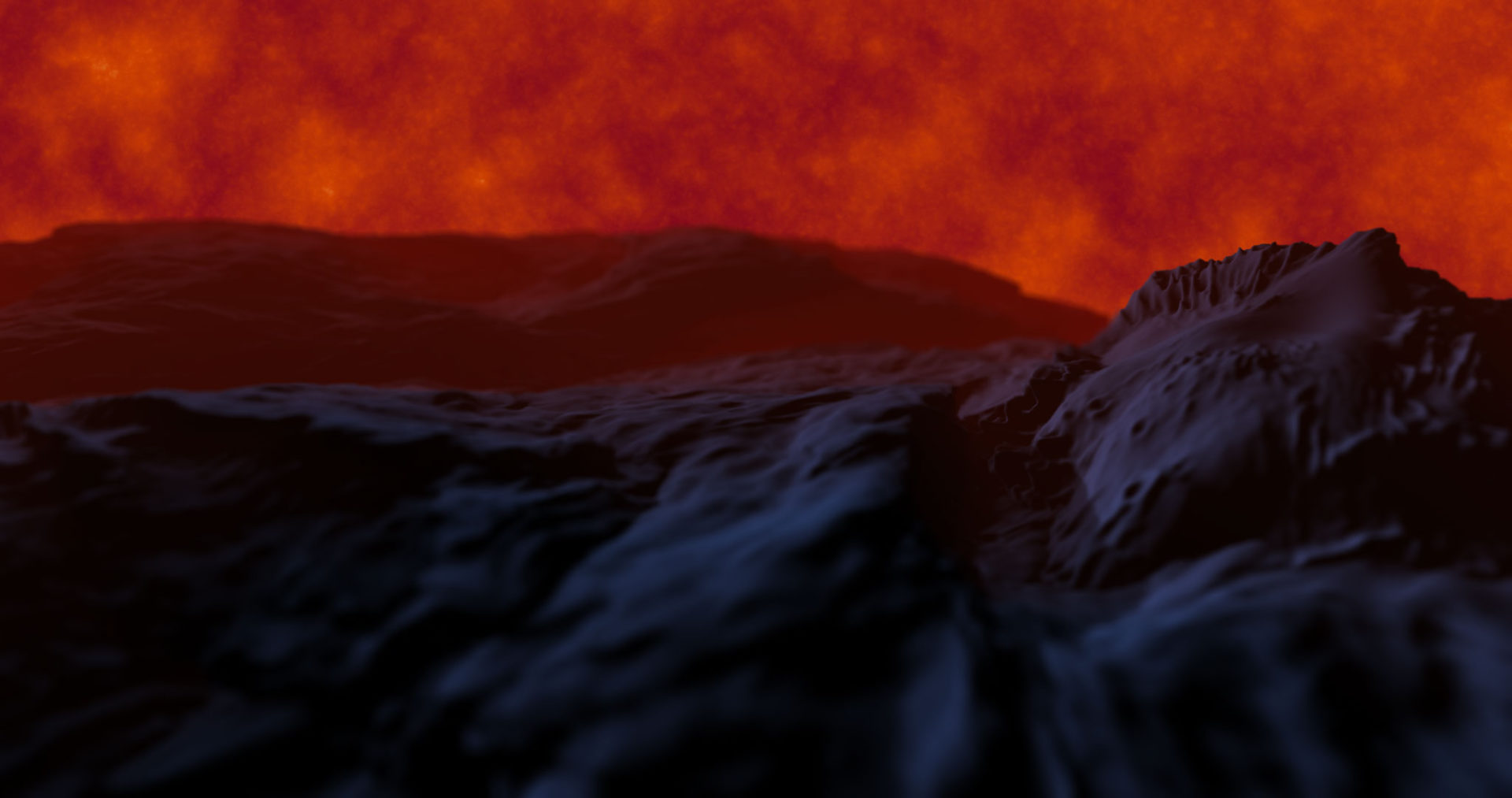 Lava sky background