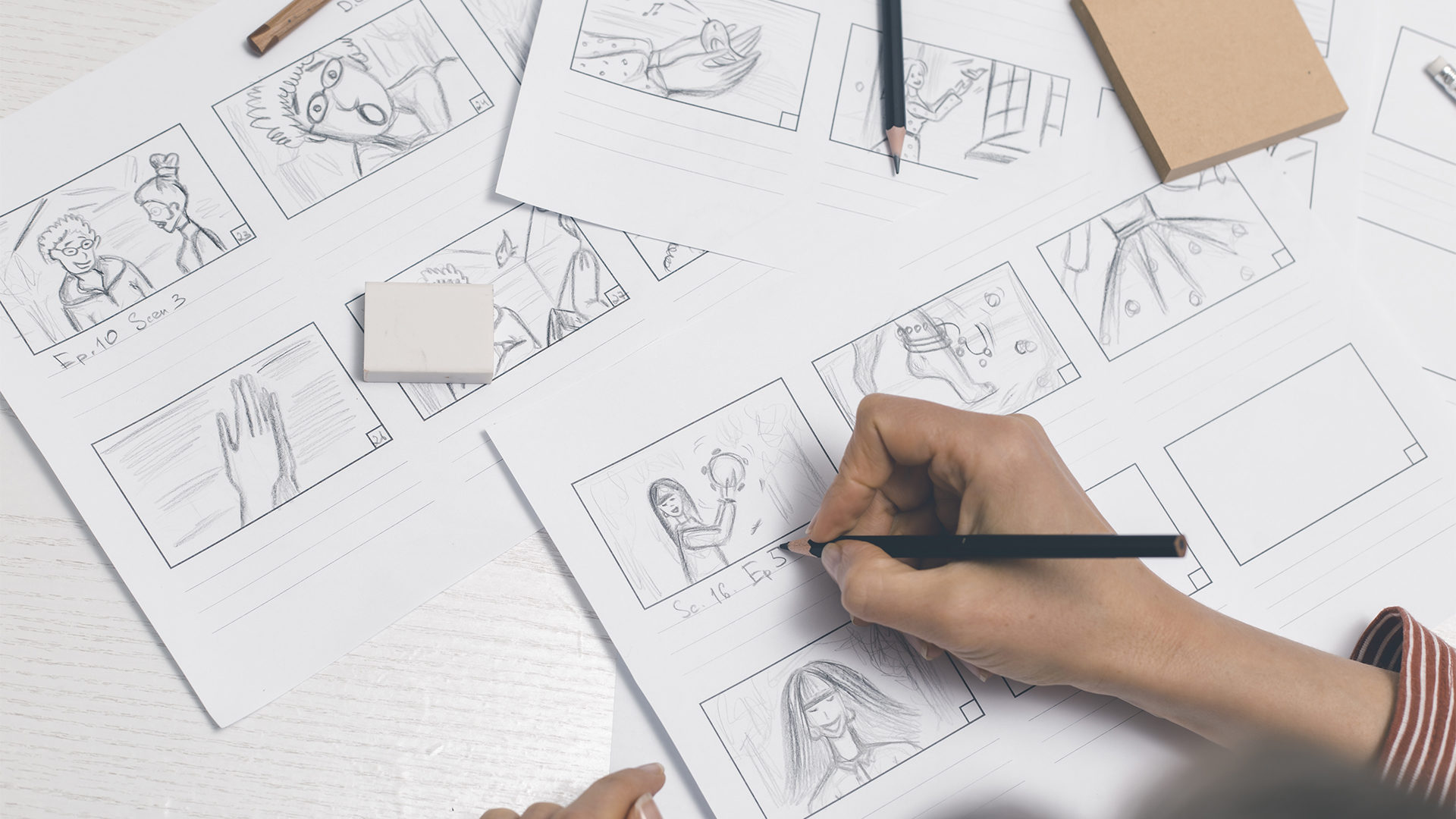 Writing a storyboard - what is a video editor?